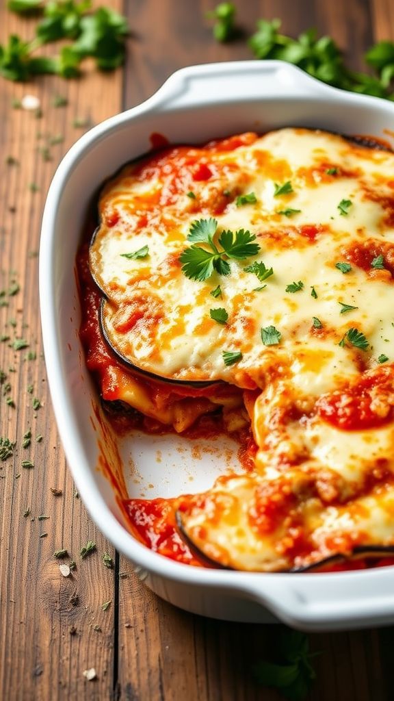 Eggplant Parmesan Casserole  