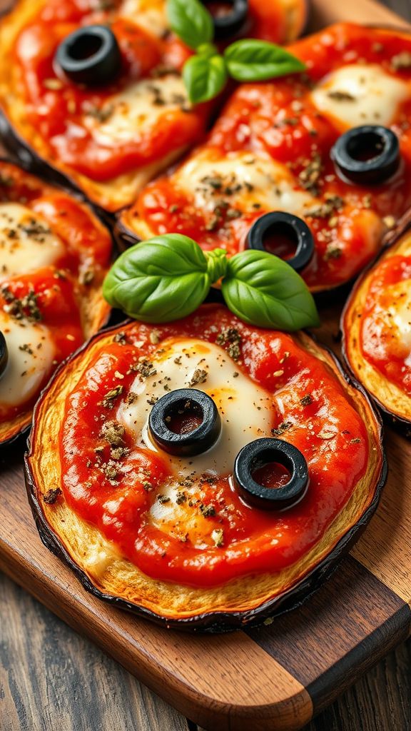 Eggplant Pizza Slices