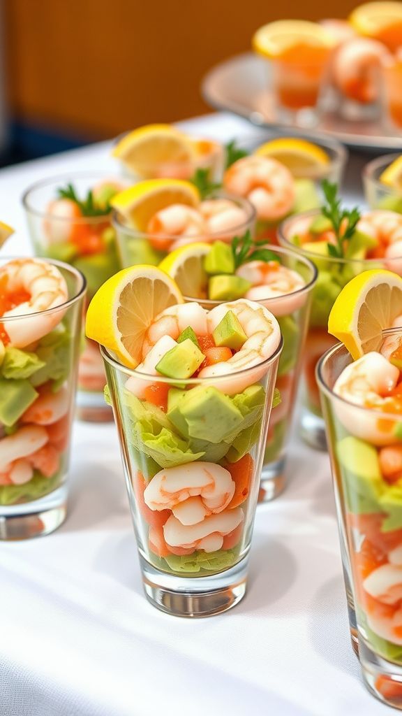 Elegant Shrimp Cocktail Cups