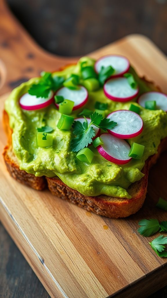 Emerald Green Avocado Toast  