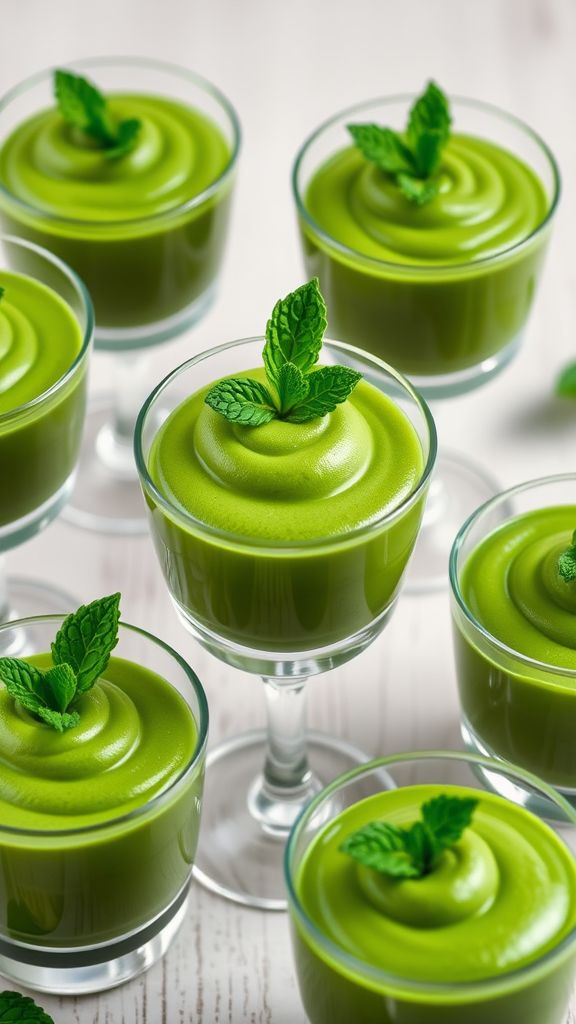 Emerald Matcha Mousse  