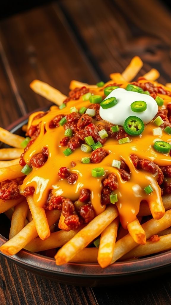 End Zone Chili Cheese Fries  