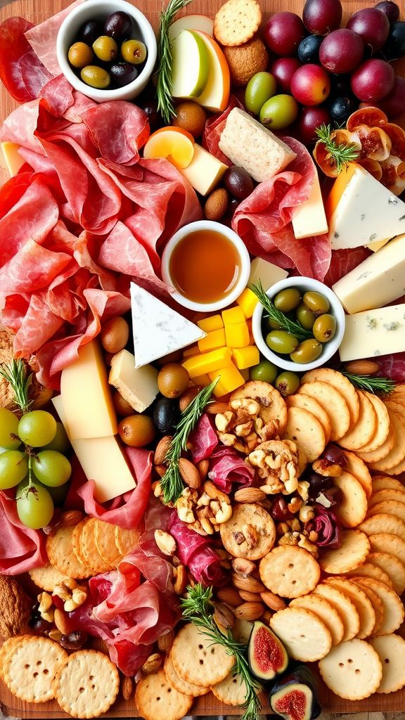 End Zone Elegance: A Charcuterie Feast  