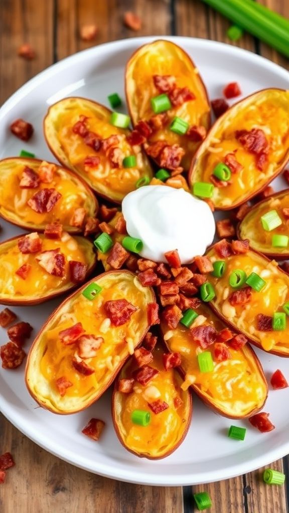 End Zone Loaded Potato Skins