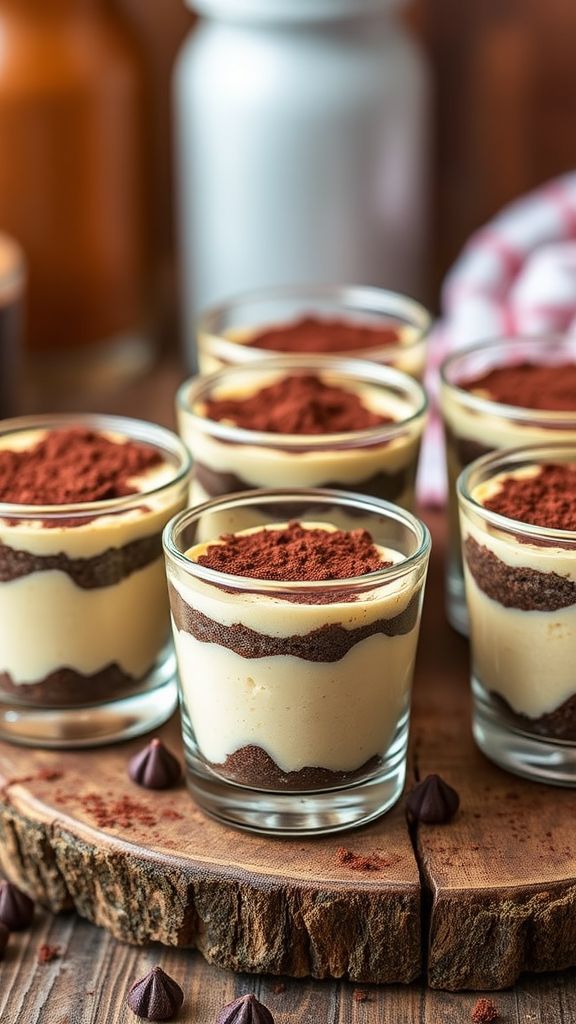 Espresso Keto Cheesecake Cups  