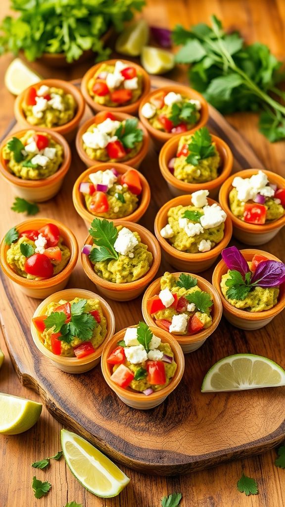 Game Day Guacamole Cups