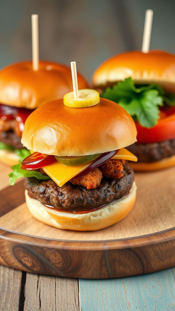 Game Day Sliders Trio  