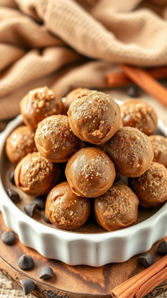 Gingerbread Protein Energy Balls