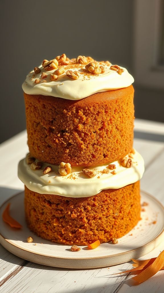 Gold Coin Carrot Cake  