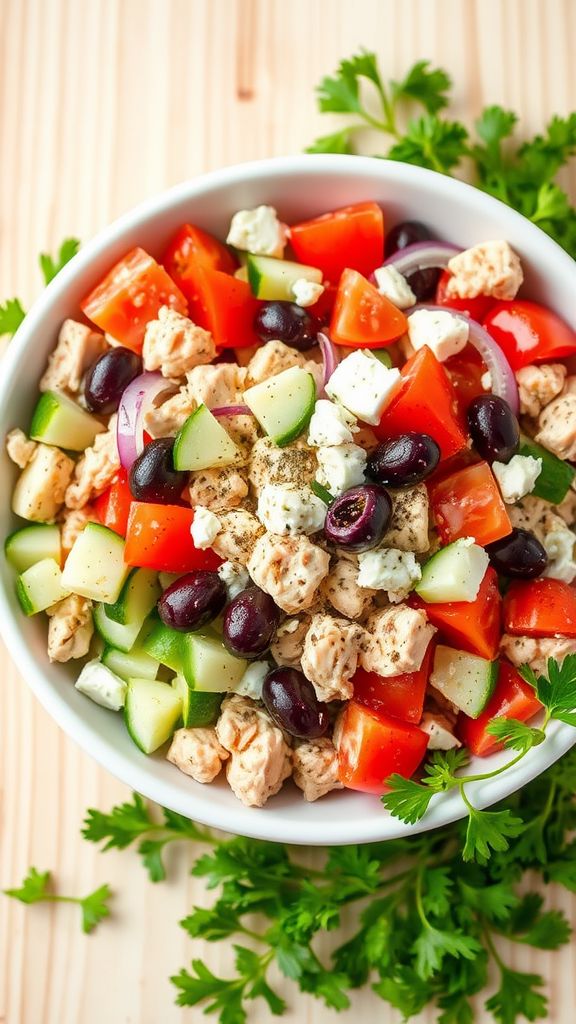 Greek-Inspired Tuna Salad