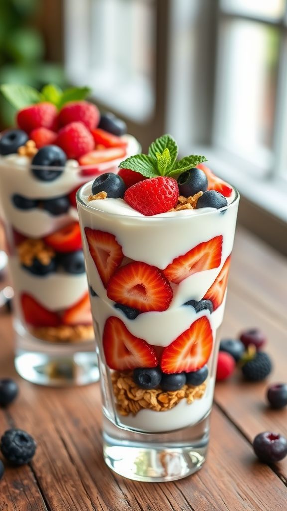 Greek Yogurt Berry Parfait