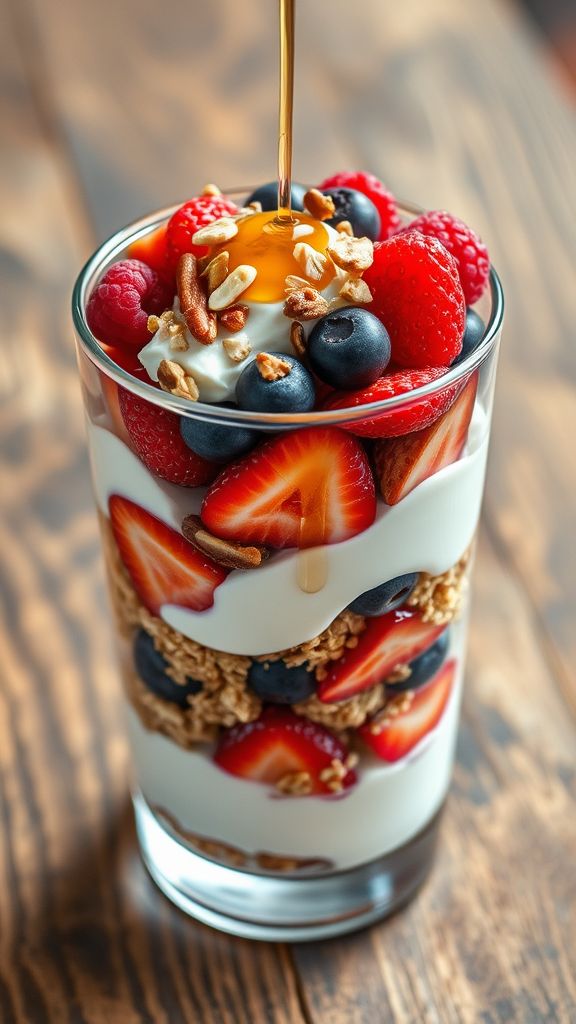 Greek Yogurt Parfait with Nuts