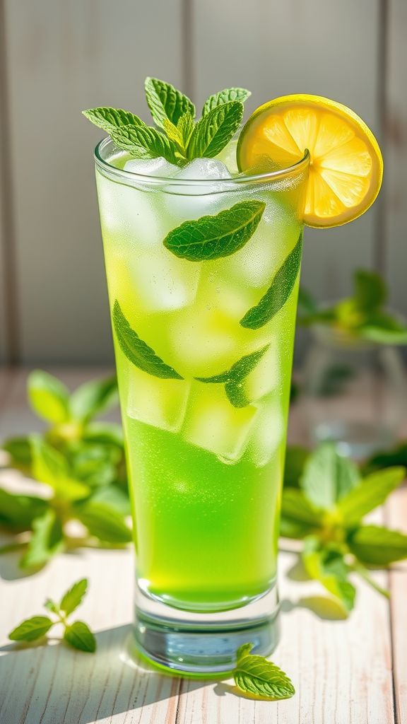 Green Beer Mojito