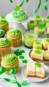 green desserts perfect for st. patrick’s day parties