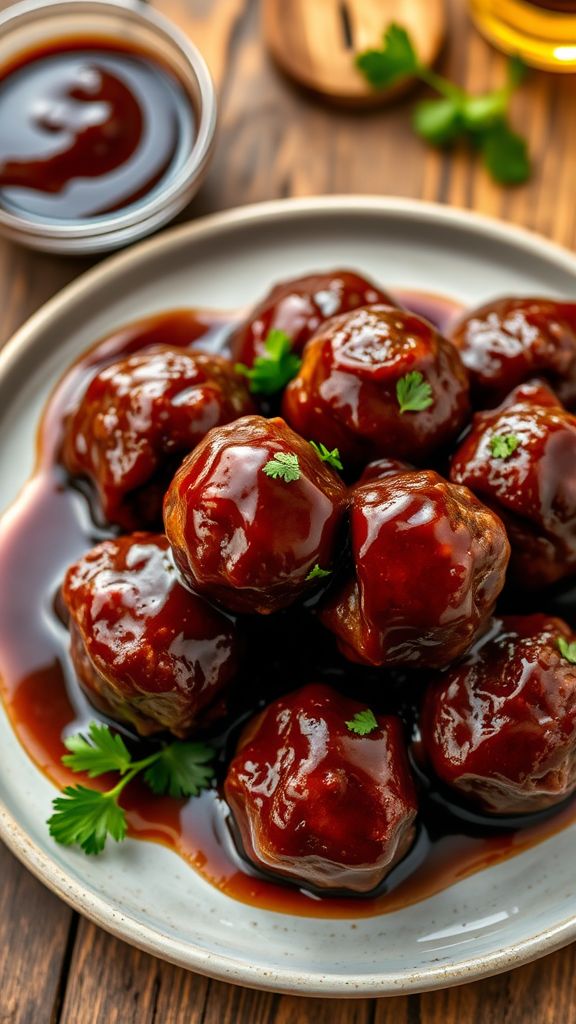 Guinness BBQ Meatballs  