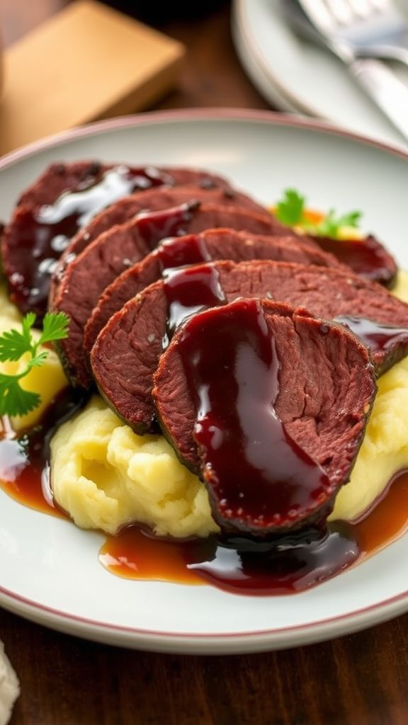 Guinness Glazed Corned Beef  