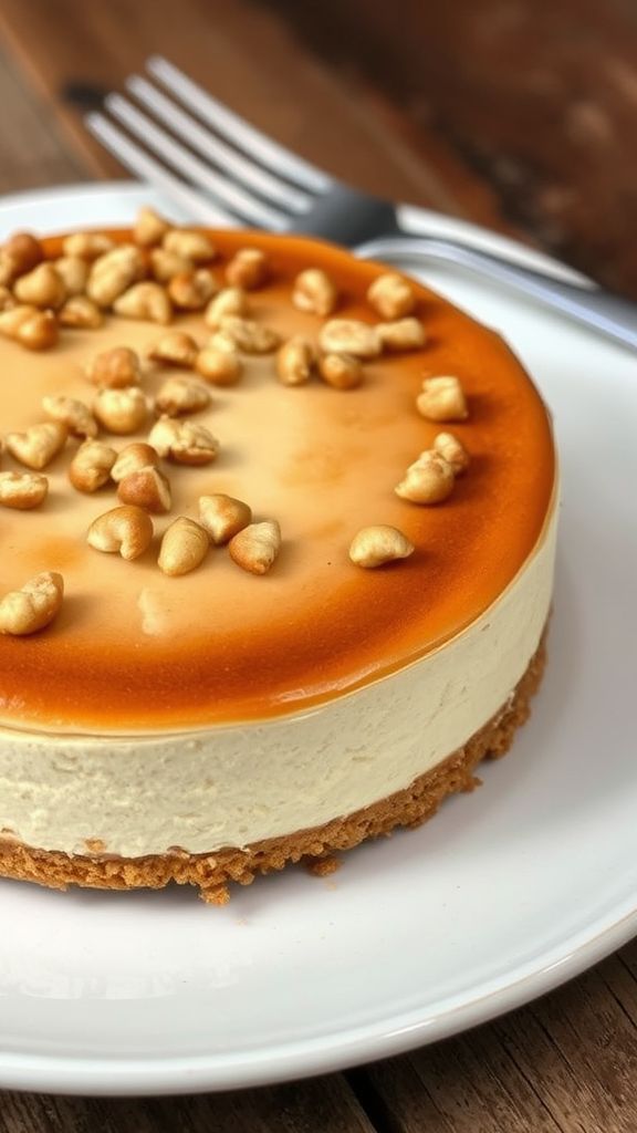 Hail Mary Hazelnut Cream Cheesecake  