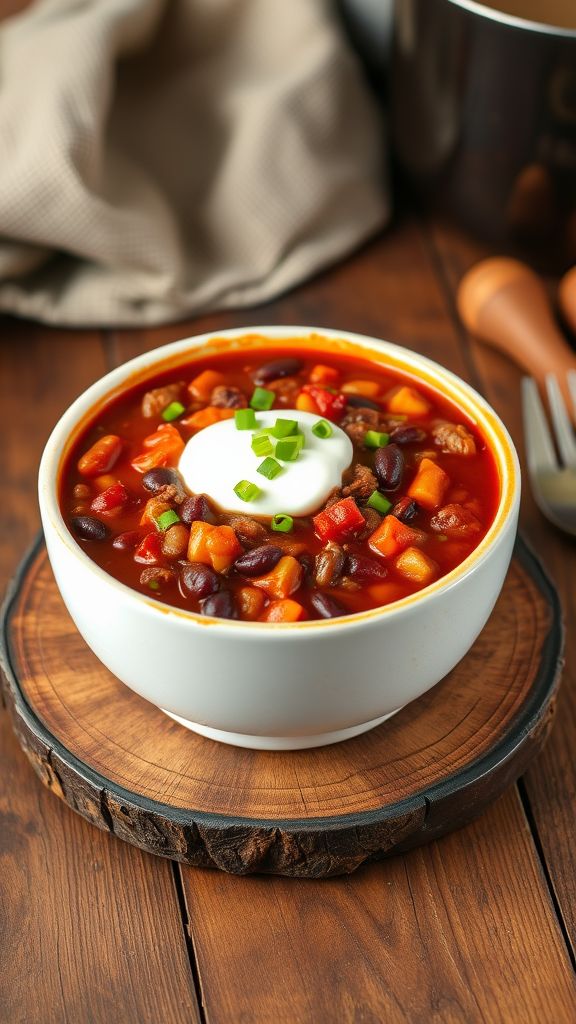 Hearty Beef and Bean Chili