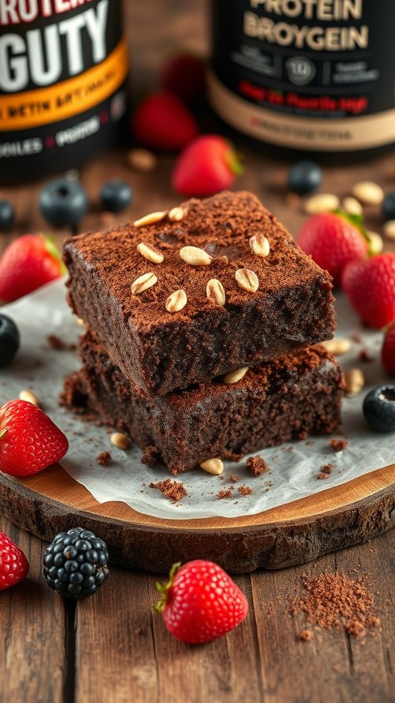 high-protein brownie recipes for guilt-free indulgenc