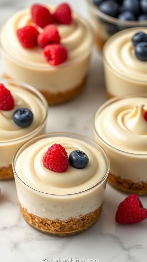 High-Protein Cheesecake Cups