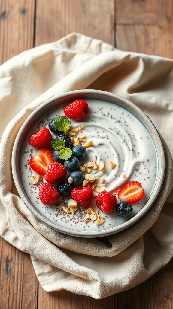 High-Protein Chia Seed Pudding