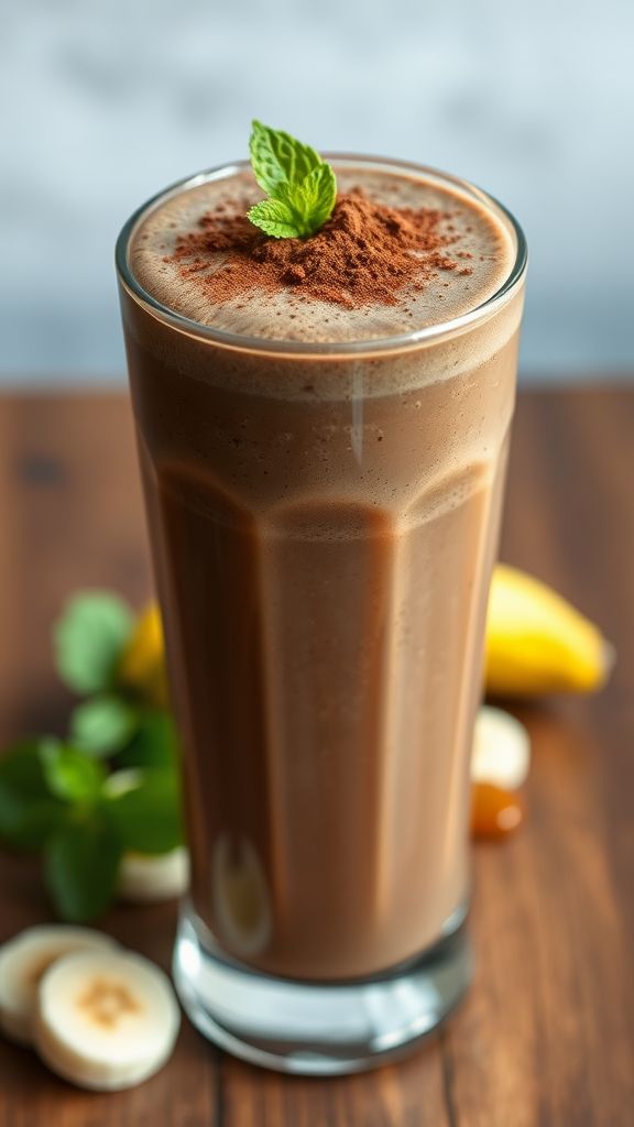 High-Protein Chocolate Smoothie  