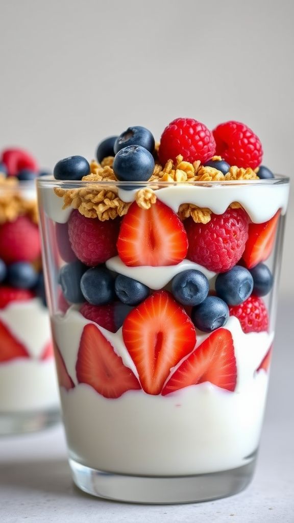 High-Protein Greek Yogurt Parfait