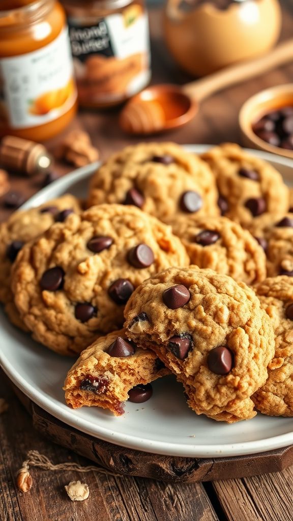 High-Protein Oatmeal Energy Cookies  