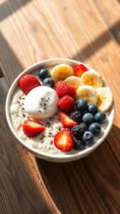 high-protein overnight oats recipes for weight loss