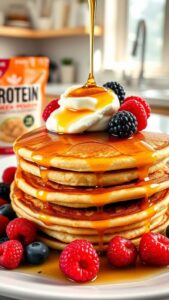 high-protein pancake recipes that actually taste amazin