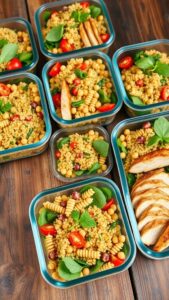 high-protein pasta salads perfect for meal pr