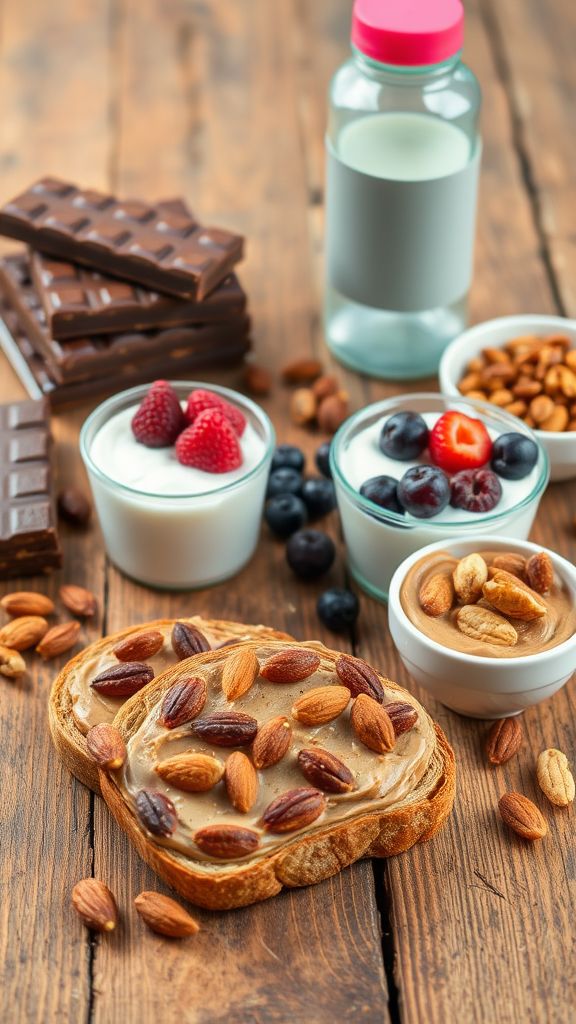 high-protein pre-workout snacks