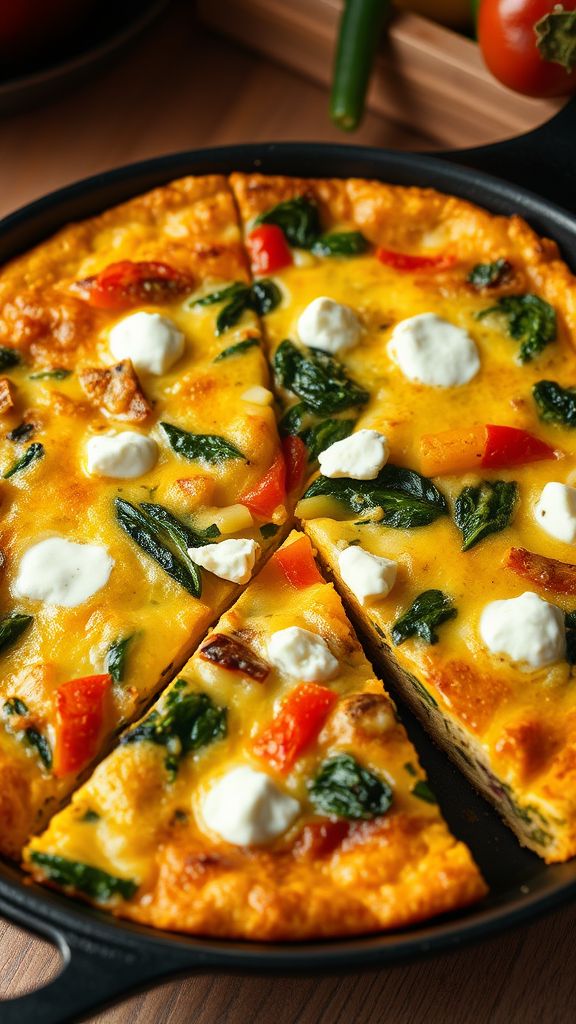 High-Protein Veggie Frittata  