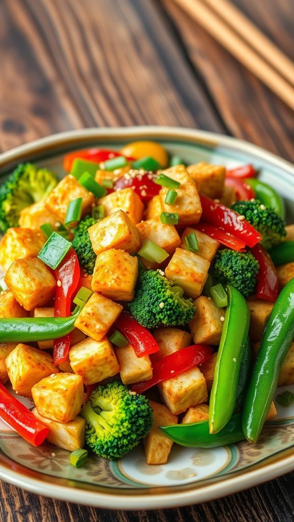 High-Protein Veggie Stir-Fry  