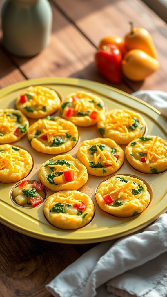 Homemade High-Protein Egg Bites for a Healthy Start  