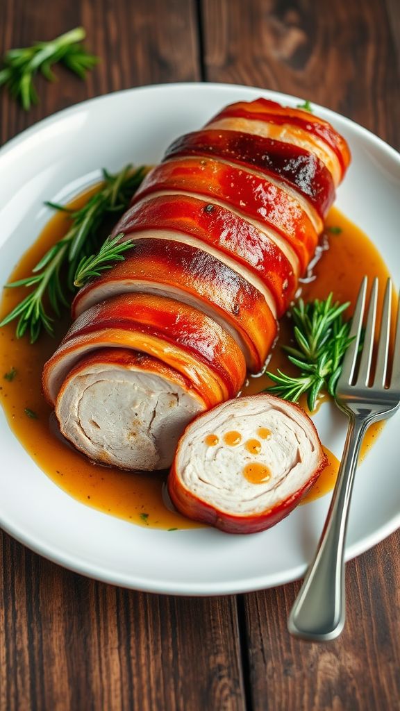 Instant Pot Bacon-Wrapped Pork Loin