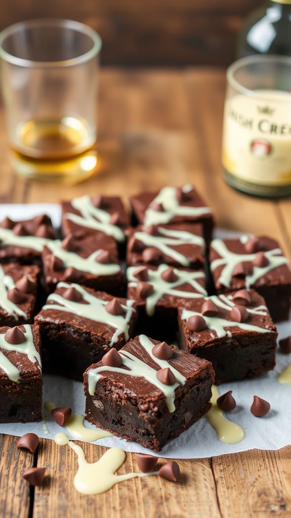 Irish Cream Brownies