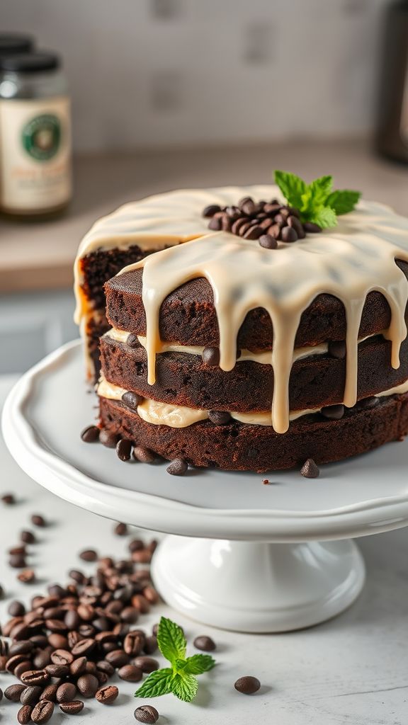 Irish Cream Whiskey Cake  