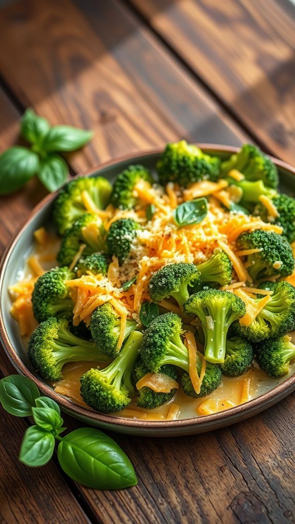 Italian Herb Broccoli Cheddar Creation