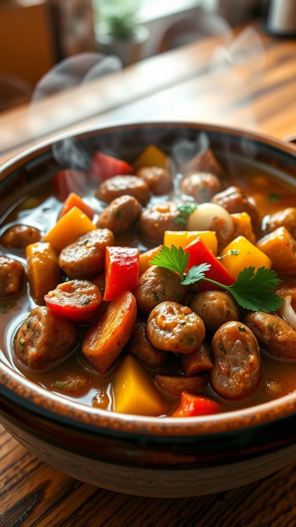 Italian Sausage and Peppers Stew