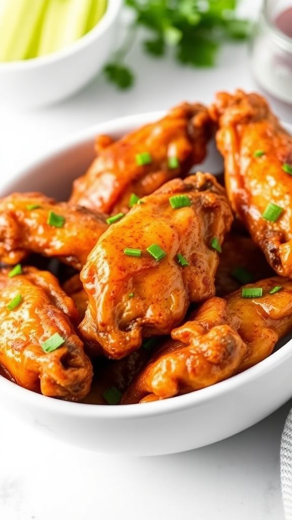 Keto Air Fryer Chicken Wings  