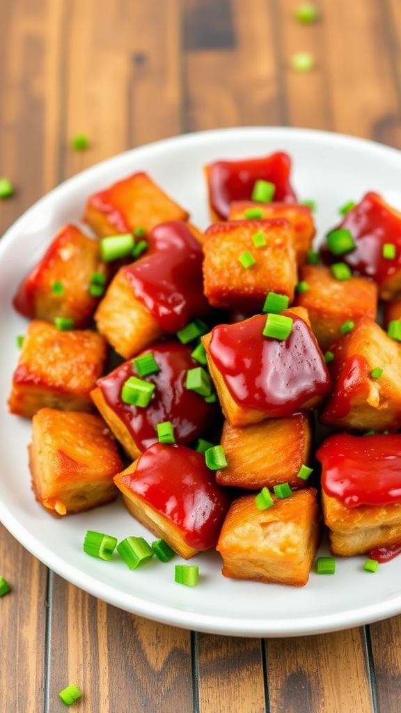 Keto BBQ Pork Belly Bites  