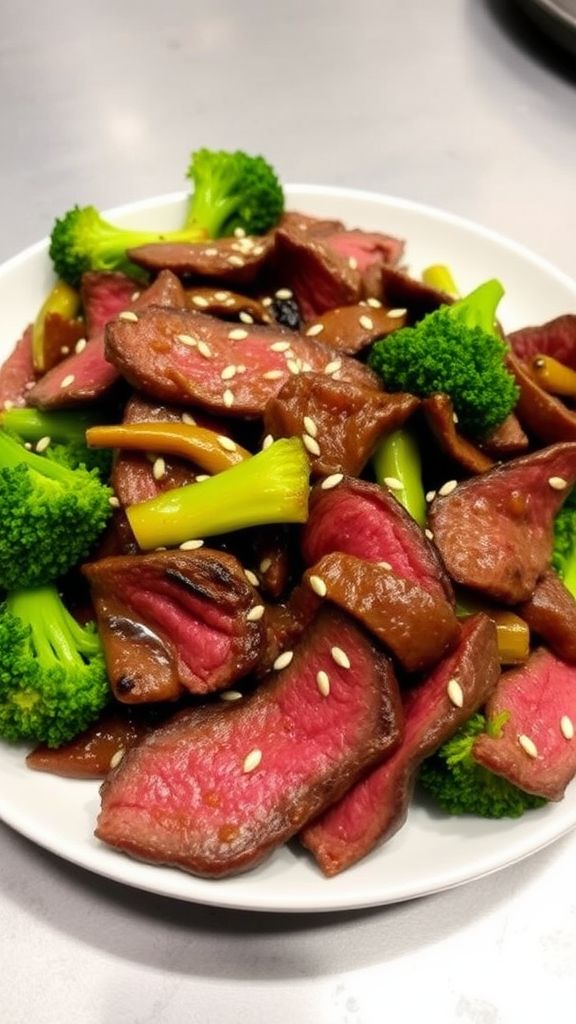 Keto Beef and Broccoli Stir-Fry