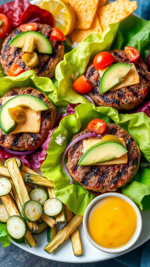 keto burger recipe ideas without the bun