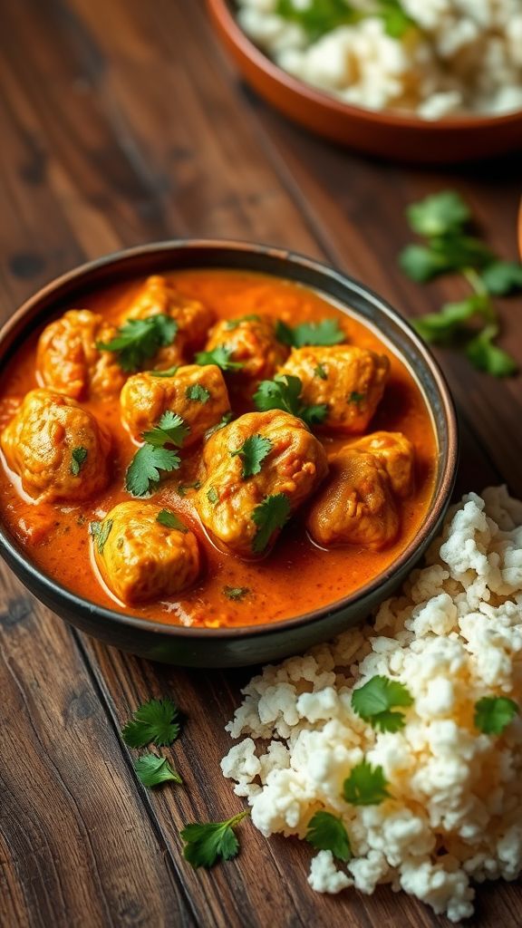 Keto Chicken Tikka Masala