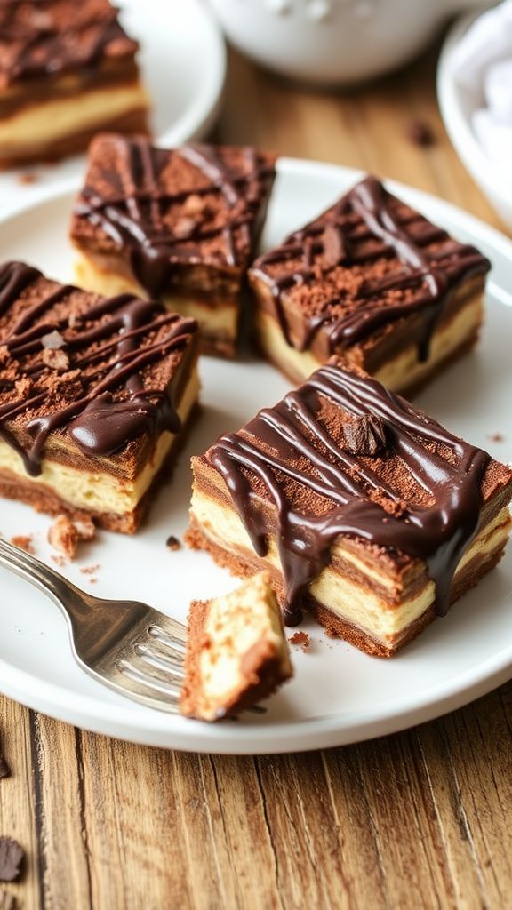 Keto Chocolate Cheesecake Bars  