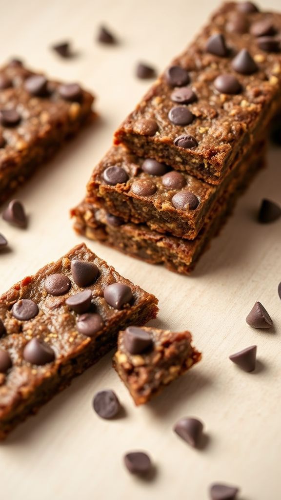 Keto Chocolate Chip Protein Bars