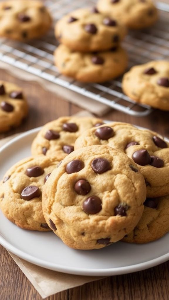 Keto Classic Chocolate Chip Cookies