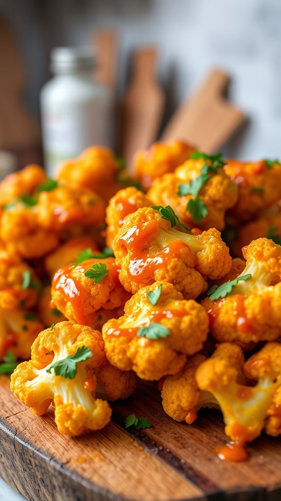 Keto-Friendly Buffalo Cauliflower