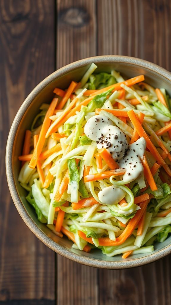 Keto-Friendly Coleslaw